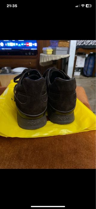 Hogan Scarpe Donna Marrone Tg 35