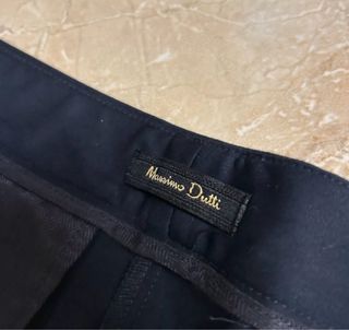 Pantalones rectos de vestir Massimo Dutti Talla M