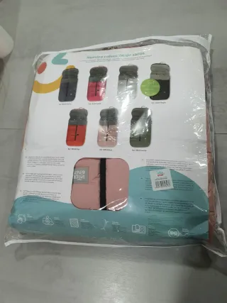 Saco Carro Universal Interbaby Gris/Rosa