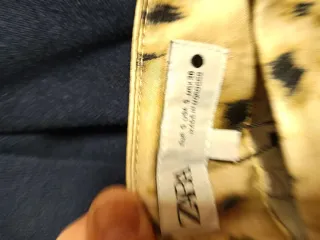 Pantaloni lunghi fantasia animalier