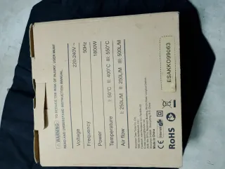 Pistola Aire Caliente Tacklife HGP70AC