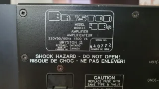 Etapa de potencia Bryston 4B