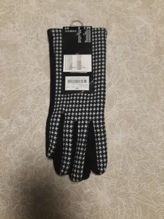 Guanti Pied de Poule S/M