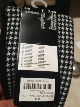 Guanti Pied de Poule S/M