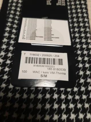 Guanti Pied de Poule S/M