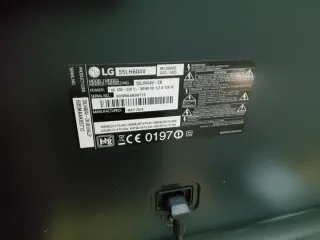 Smart TV LG 55 con mando.