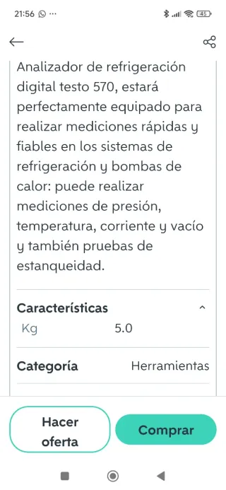 Manómetro Testo 570