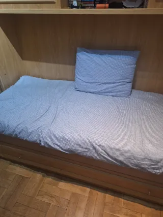 Dormitorio juvenil completo madera