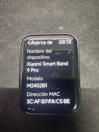 Xiaomi Smart Band 9 Pro Negra/Plateada V08609