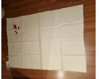 Sábana plancha bordada