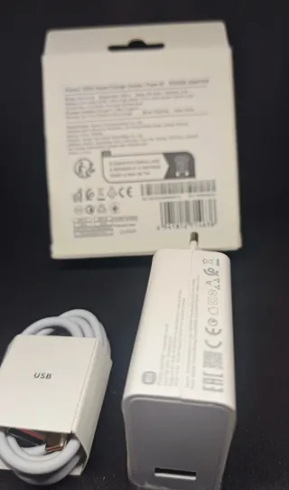 Cargador Xiaomi 120W + Cable USB-C Original
