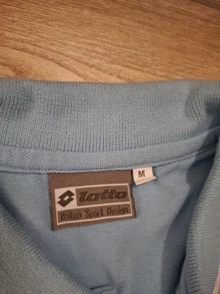Polo Lotto Azzurro Taglia M