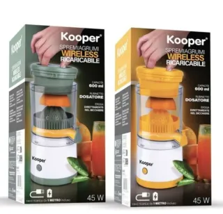 Spremi Agrumi Kooper Wireless Ricaricabile