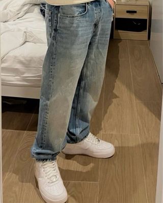 Vaqueros Zara Hombre Azules