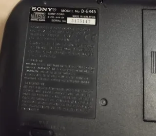 Discman Sony ESP2 para piezas o reparar