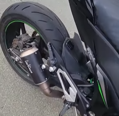 Tubo escape Leovince Kawasaki Z800