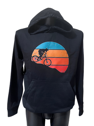 Hoodie Mountain Bike Ciclismo Pôr do Sol