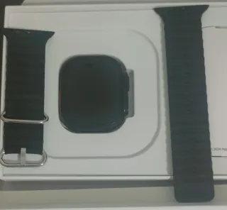 Smartwatch Negro y Naranja