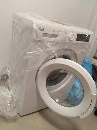 Lavadora Blanca New Pol