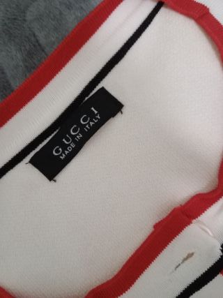 Jersey Gucci Blanco con Bordados