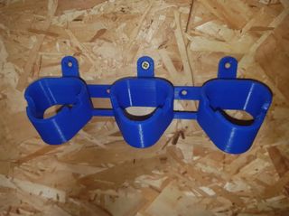 Soporte Baterías Parkside 12V