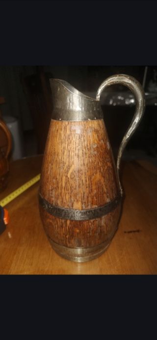 Jarra Cerveja Madeira Vinho Cidra com 100 anos