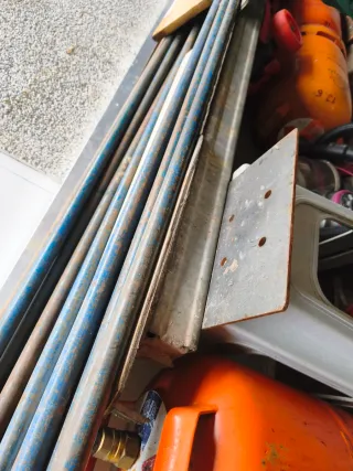 Andamios de construcción metálicos