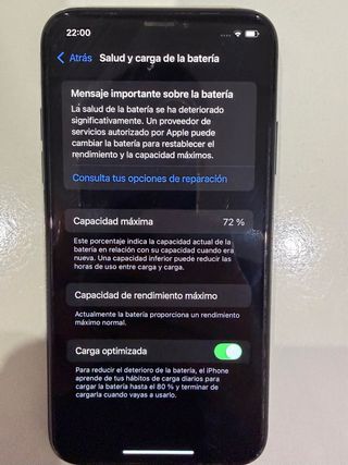 iPhone XS 64GB Space Gray Caja Original