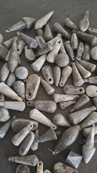 Piombi da pesca misti