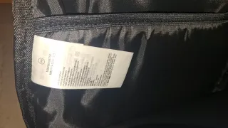 Mochila Jordan Vintage Unisex Negra y Roja