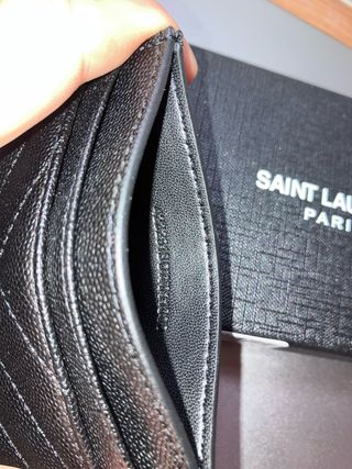 Porta carte Saint Laurent nero