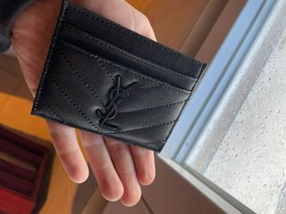 Porta carte Saint Laurent nero