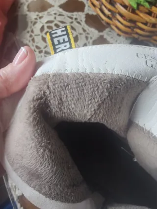 Botines blancos talla 40