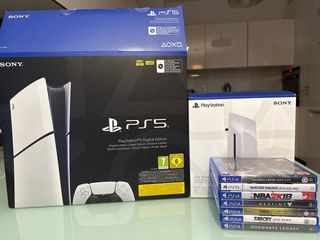 Playstation 5 Digital Edition 1tb con 7 juegos
