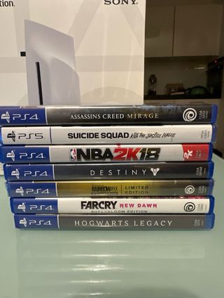 Playstation 5 Digital Edition 1tb con 7 juegos