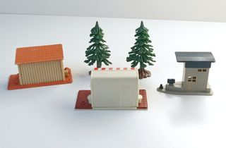 Lotto New-Ray 1995 Accessori Treno Vintage 5pz