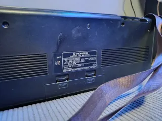 Radio Cassette Pioneer Negra