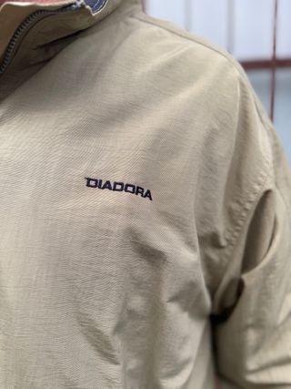 Giacca a vento Diadora uomo vintage impermeabile