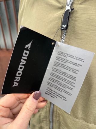 Giacca a vento Diadora uomo vintage impermeabile