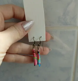 Pendientes artesanales