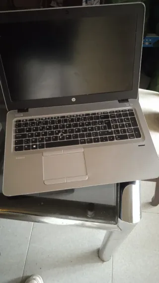 Portátil Negro/Plateado