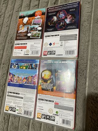 Nintendo Switch Juegos: Minabo, Persistence, Trial