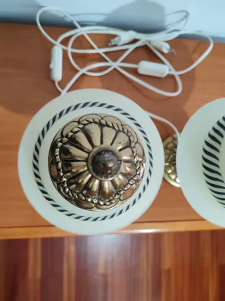 Pack lámpara de techo y 2 lámparas de mesilla