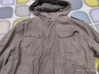 Chaqueta militar verde talla M