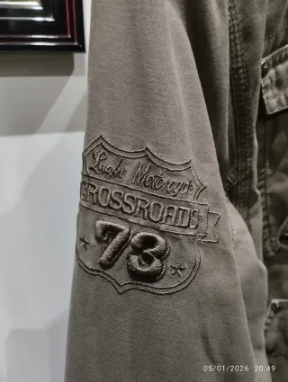 Chaqueta militar verde talla M