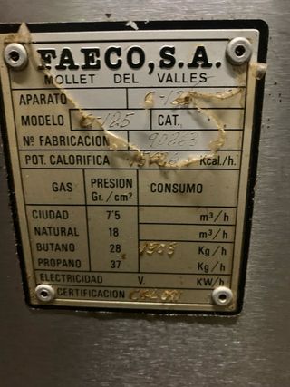 Cocina Industrial 3 Fuegos con Horno Butano