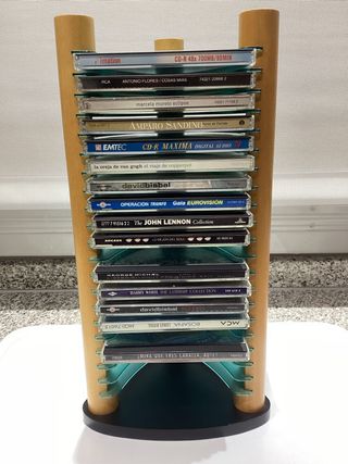 Porta CD Madera para 20 CD