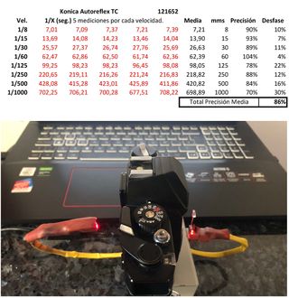 Cámara Konica Autoreflex TC (solo cuerpo)
