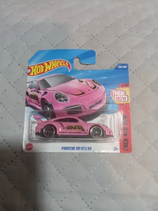 Hot Wheels Porsche 911 GT3 RS Rosa
