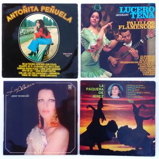 VA FLAMENCO MUJERES 60s 70s Lote 25 LP